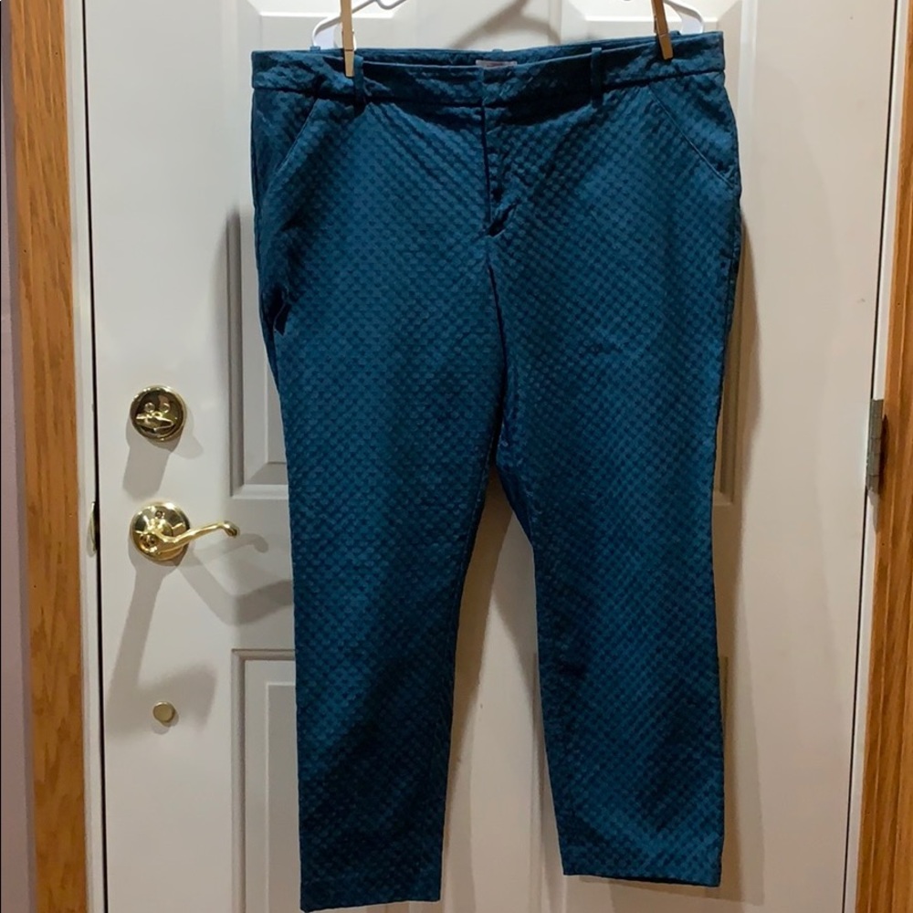 Colored Stright Leg Dress Pants